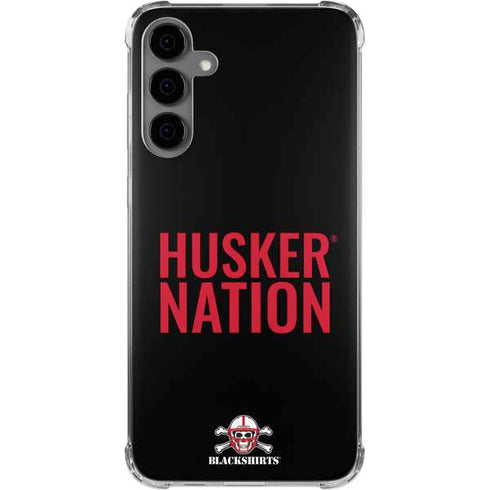 University of Nebraska Husker Nation Galaxy S24 Plus Clear Case